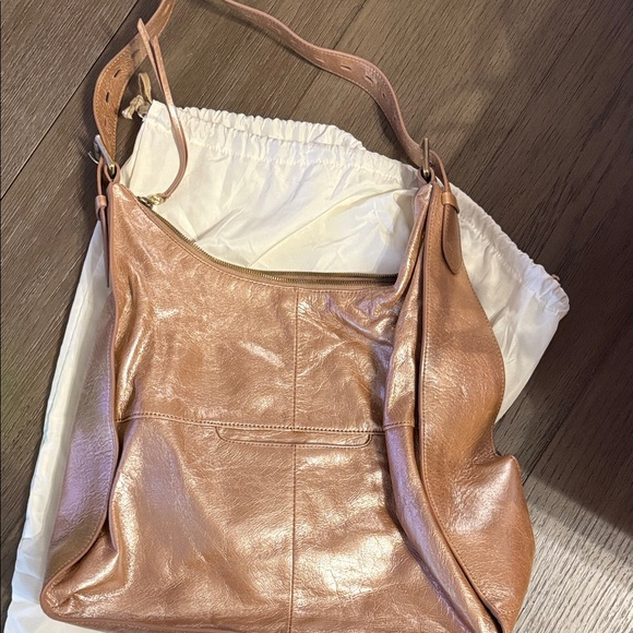 HOBO Light Brown Leather Hobo Bag - Picture 2 of 5
